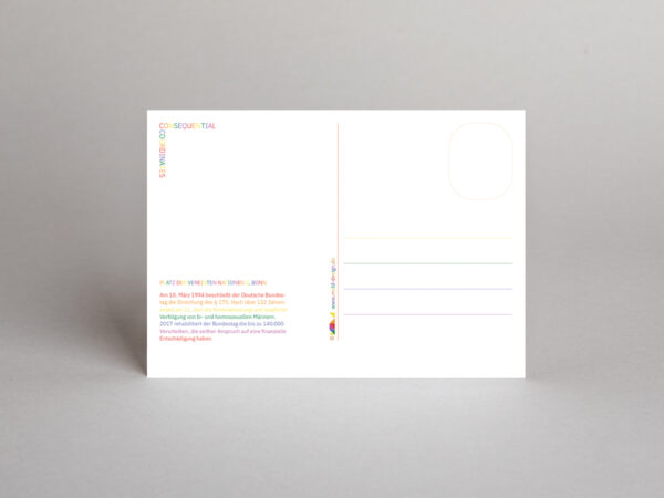 Postkarte // Abschaffung §175 – Bild 3