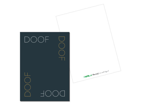 Postkarte // Doof