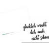 Postkarte // glücklich & schöner