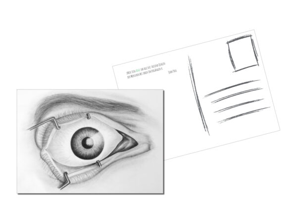 Postkarte // Auge