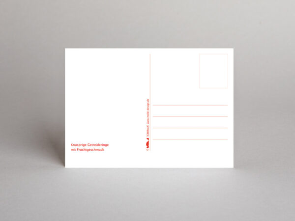 Postkarte // Knusprige Getreideringe mit Fruchtgeschmack – Bild 3