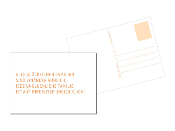Postkarte // Anna Karenina