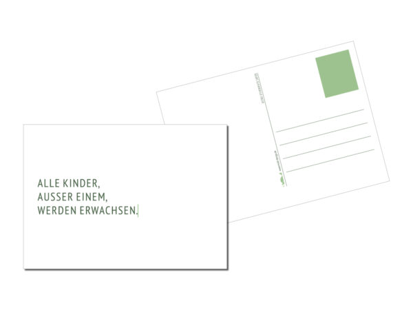 Postkarte // Peter Pan