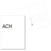 Postkarte // ACH-Type