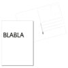 Postkarte // BLABLA-Type