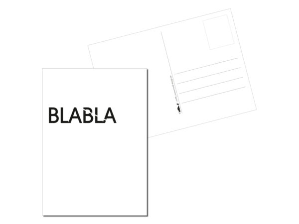 Postkarte // BLABLA-Type