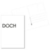 Postkarte // DOCH-Type