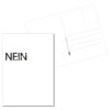 Postkarte // NEIN-Type