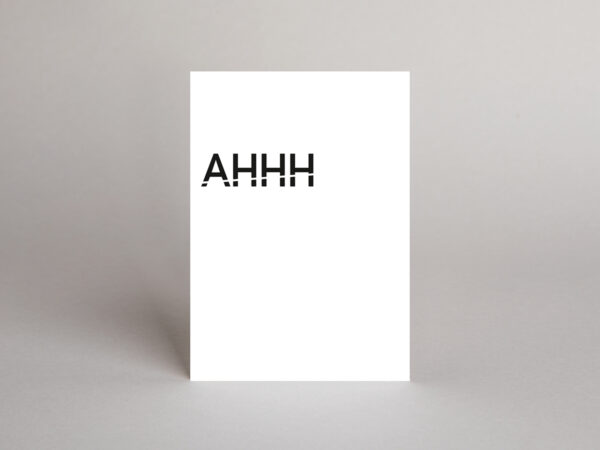 Postkarte // AHHH-Type – Bild 2