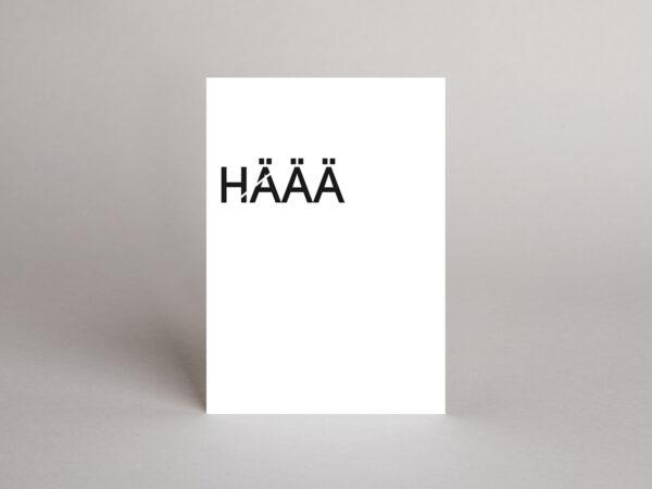Postkarte // HÄÄÄ-Type – Bild 2