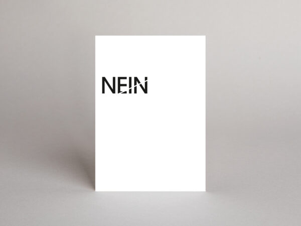 Postkarte // NEIN-Type – Bild 2