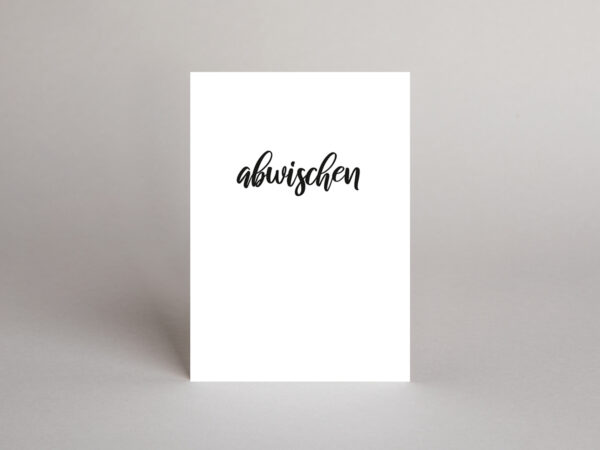 Postkarte // abwischen – Bild 2
