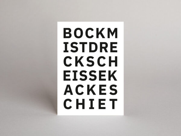Postkarte // #!!!@*$!! – Bild 2