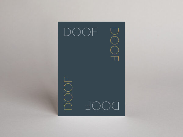 Postkarte // Doof – Bild 2