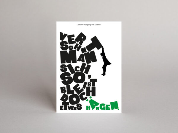 Postkarte // Goethe – Bild 2